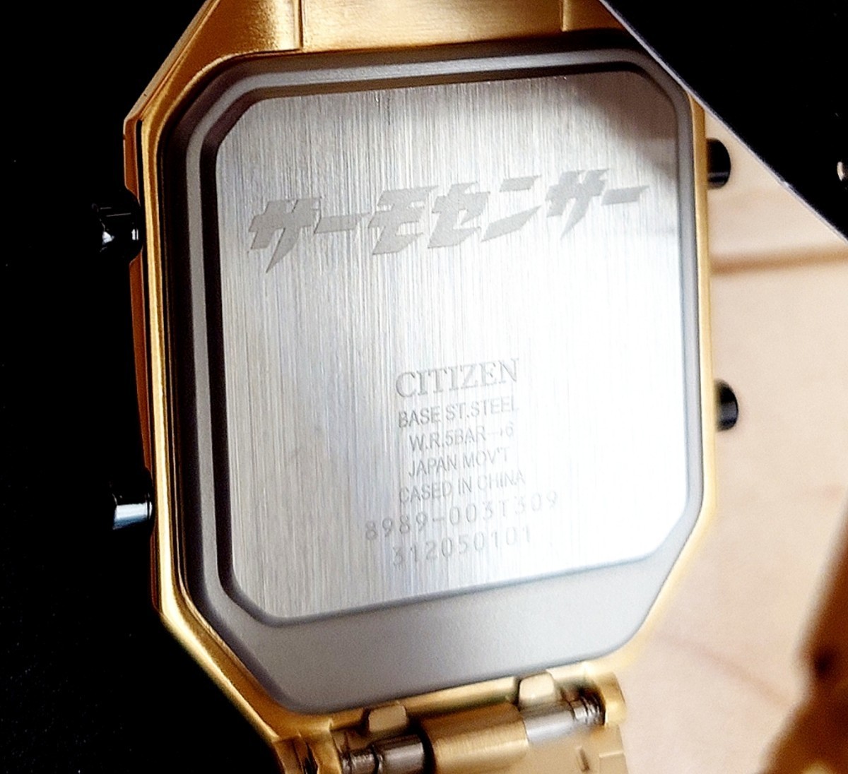 シチズン サーモセンサー CITIZEN THERMO SENSOR JG2122-60W RECORD 