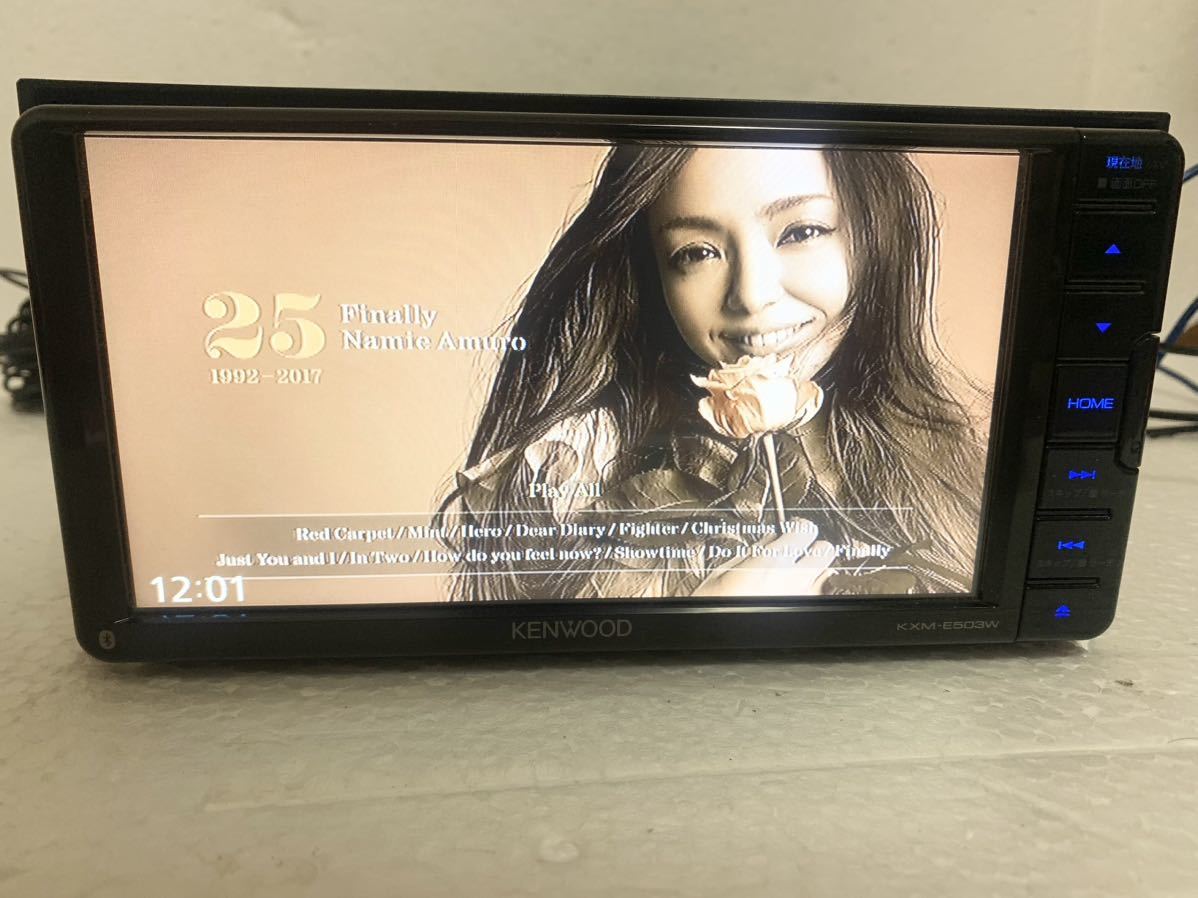 スズキ純正ナビ　KXM-E503w KENWOOD 地デジ　Bluetooth ケンウッド】スズキ 純正ナビ KXM-E503W フルセグ Bluetooth