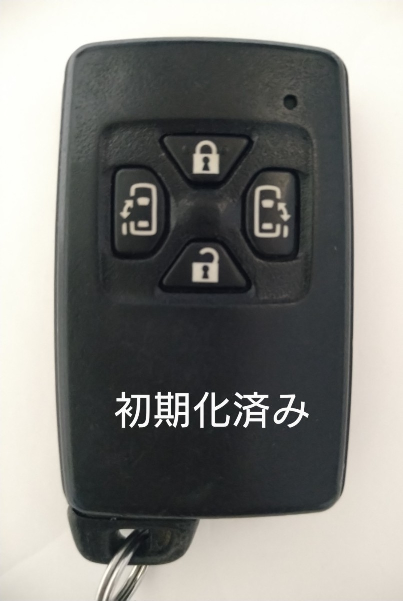 初期化済トヨタ純正スマートキー4ボタン70ノアヴォクシーアルファード