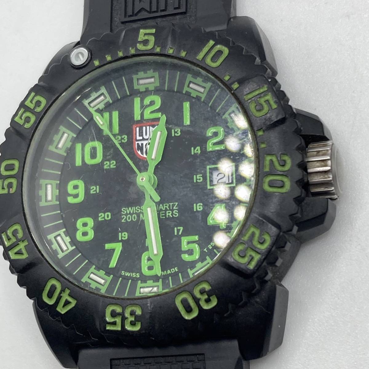 8796【リューズ操作/デイト切替OK！】ルミノックス LUMINOX SERIES