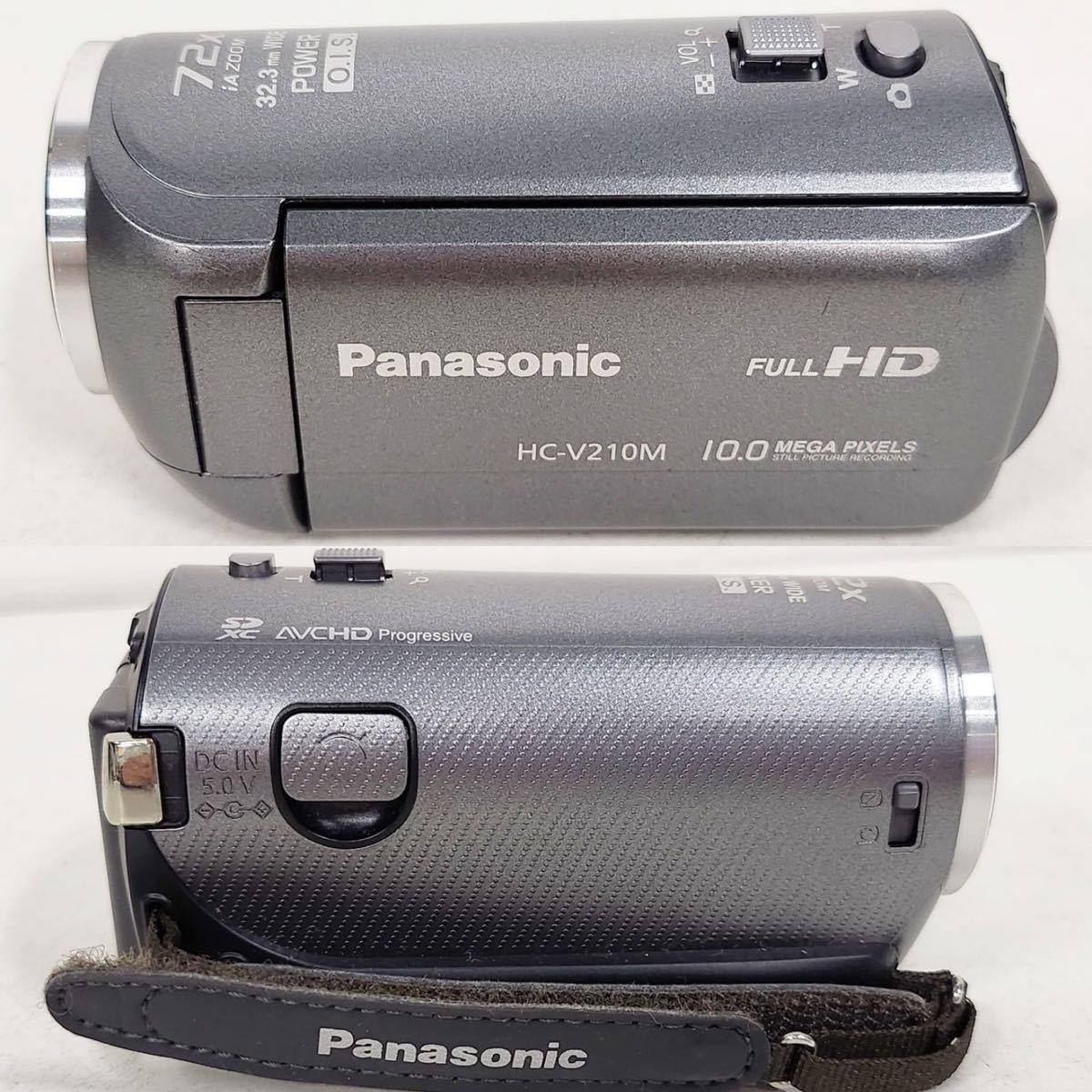 パナソニック デジタルハイビジョンビデオカメラ V210 内蔵メモリー