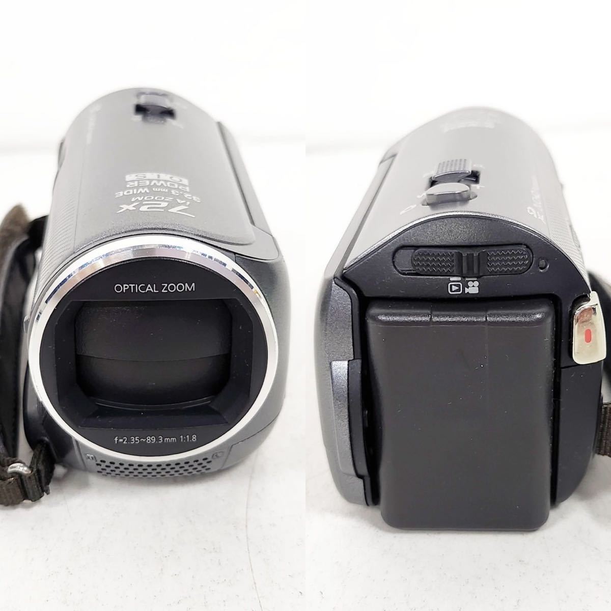 パナソニック デジタルハイビジョンビデオカメラ V210 内蔵メモリー