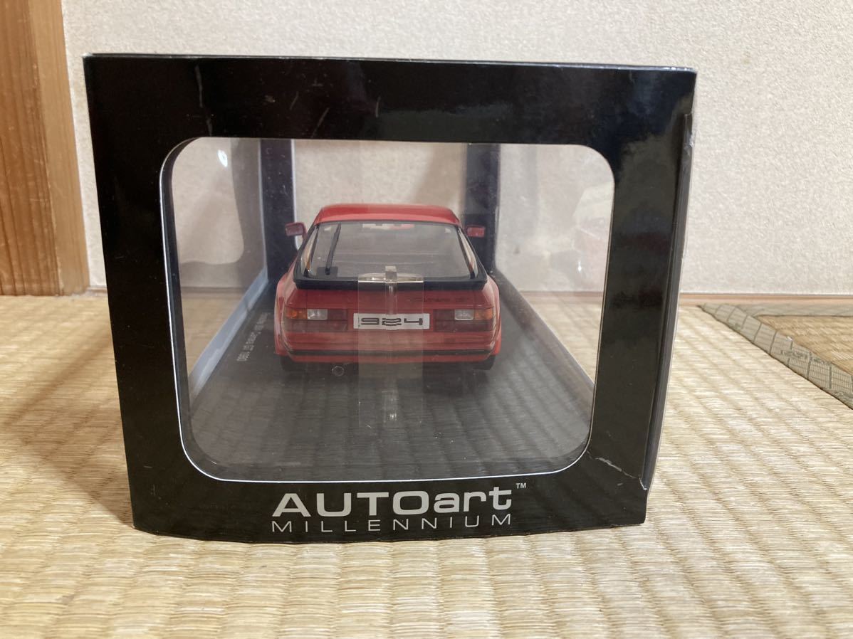 激レア 1円スタート オートアート 1/18 ポルシェ 924 カレラ GT 1980  