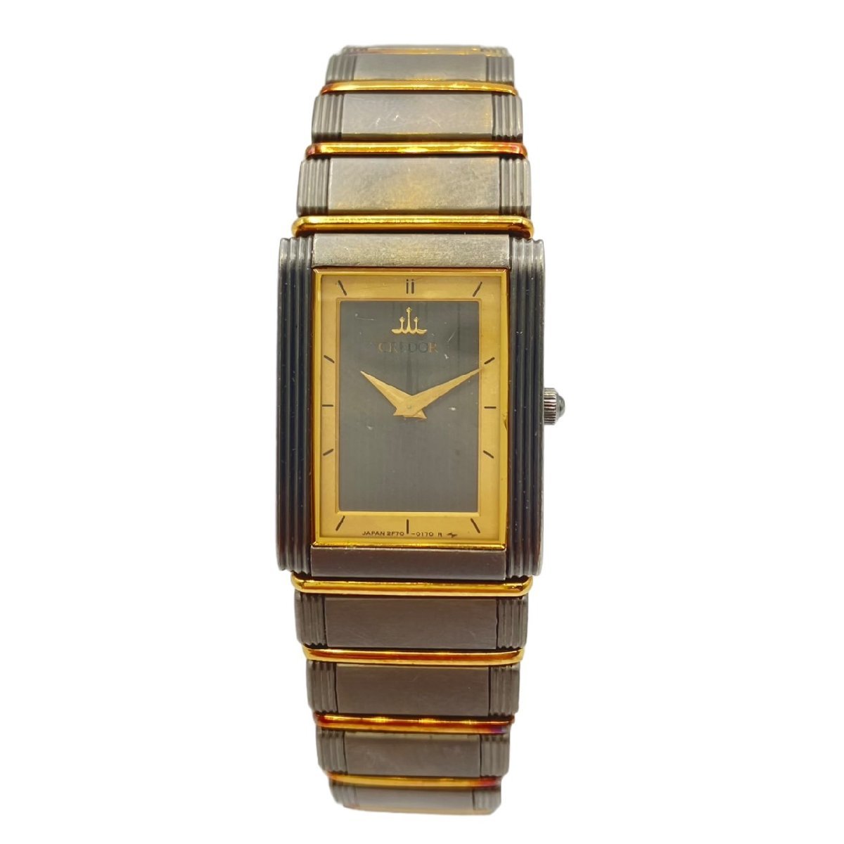 SEIKO セイコー CREDOR クレドール チタン×18KT 2F70-5140 クォーツ