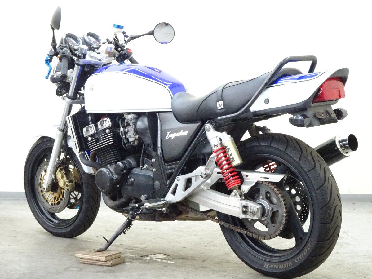 GK7CA☆インパルス400☆後期インパルスクーリーカラー車検付き　GSX400 GK7CA☆インパルス400☆後期インパルスクーリーカラー車検付き GSX400