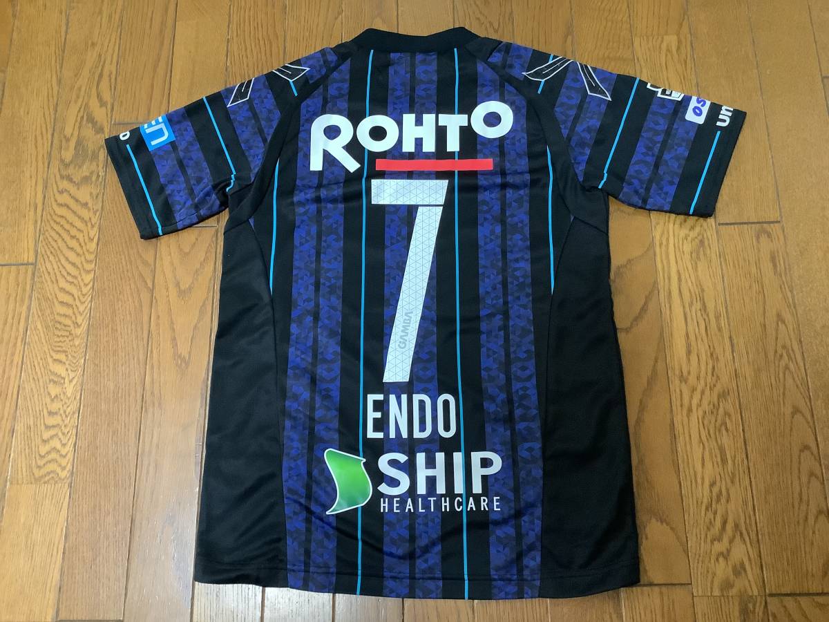 正規品 2017 ガンバ大阪 ユニフォーム アンブロ 遠藤保仁 SSーSの入札