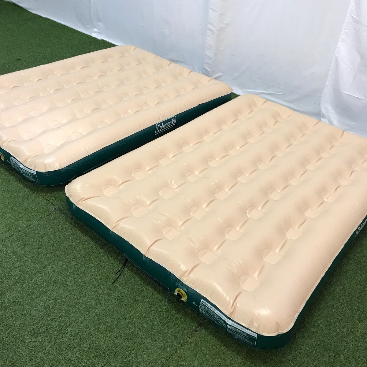 Coleman 170A6488 コンフォートエアーマットレス W 2点セット アウトドア キャンプ レジャー 車中泊 コールマン 中古