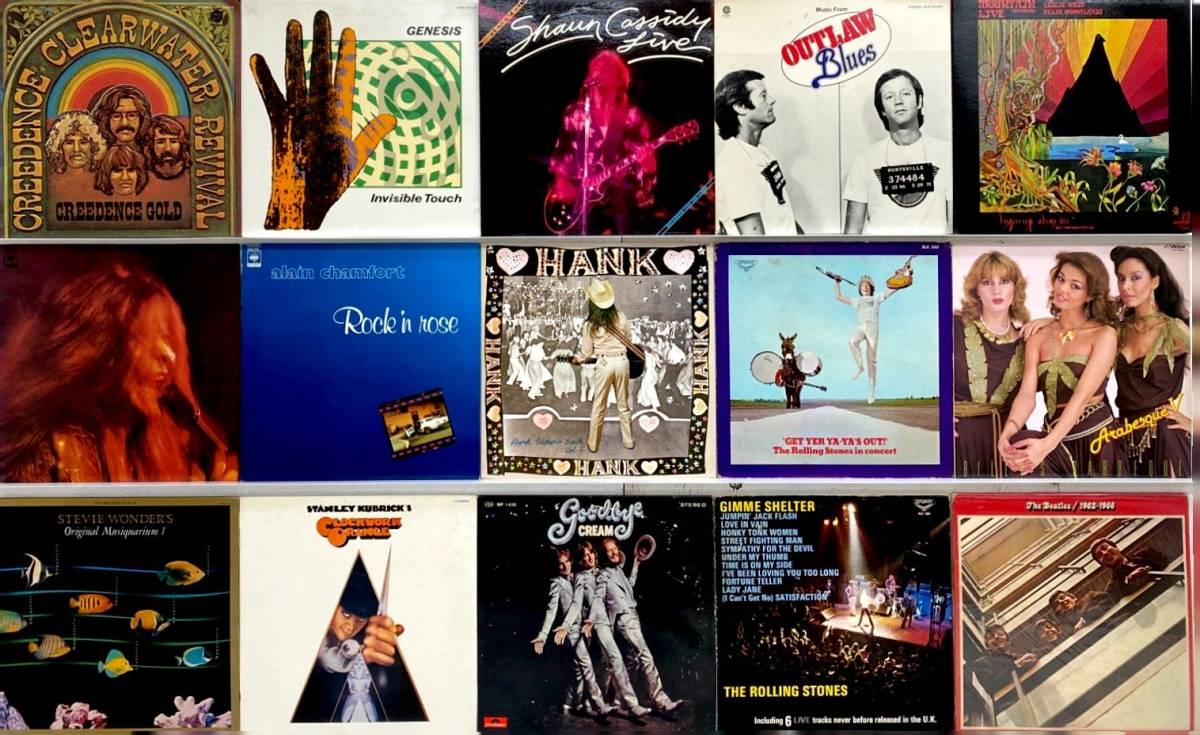 I2996/LP/洋楽ロック・ポップス Rock Pops 4箱まとめセット Pops TOWER