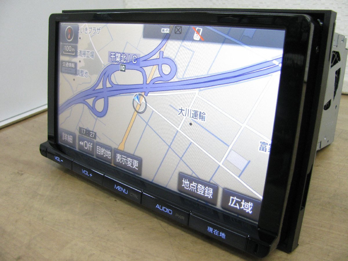 [106401-B]トヨタ純正 9インチSDナビ NSZT-Y64T Bluetooth/4ch地デジチューナー内蔵 ハンズフリー通話 新品TVアンテナ付き 地図2014年 良好 NSZT-Y64T SDナビ トヨタ DSZT | 2年保証&frasl;PL保険付トヨタ純正カーナビゲーション専用