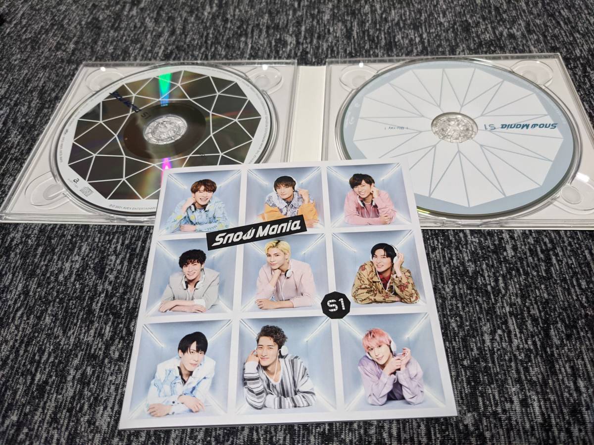 ☆Snow Man Snow Mania S1 初回盤B CD+Blu-ray☆ Snow 【公式通販】