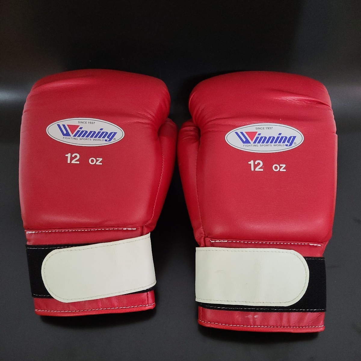 Winning レッド ボクシンググローブ T84782519 BOXING JABF-12