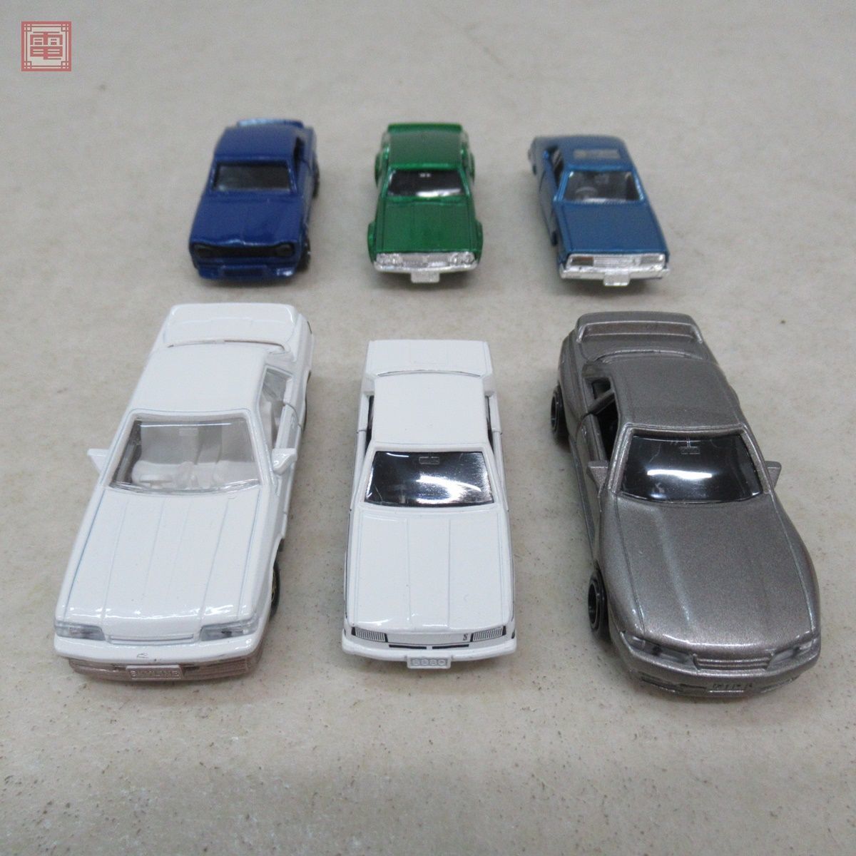 トミカ イケダ特注 スカイラインヒストリー 6台セット トミカ 日本製
