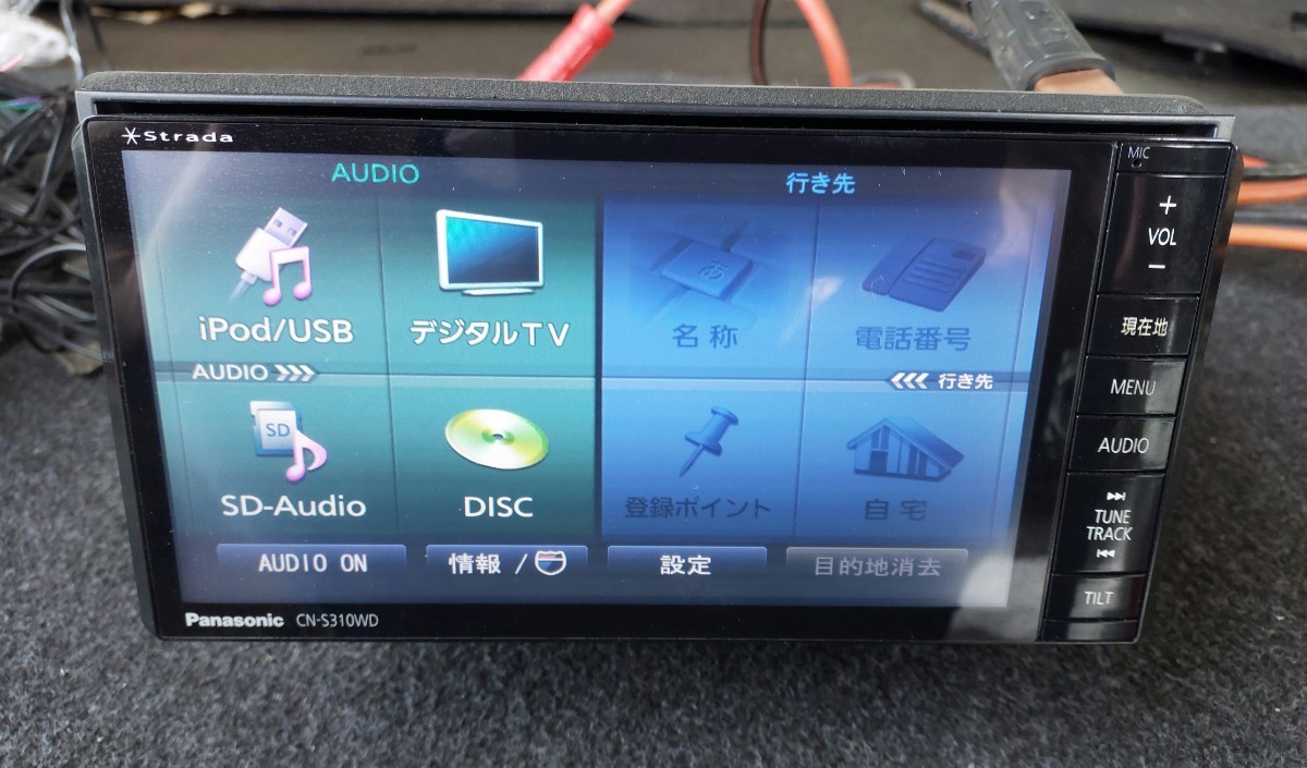 Panasonic strada CN-S310WDフルセグ　Bluetooth Panasonic strada CN-S310WD Bluetooth OKPanasonic Strada CN-S310WD