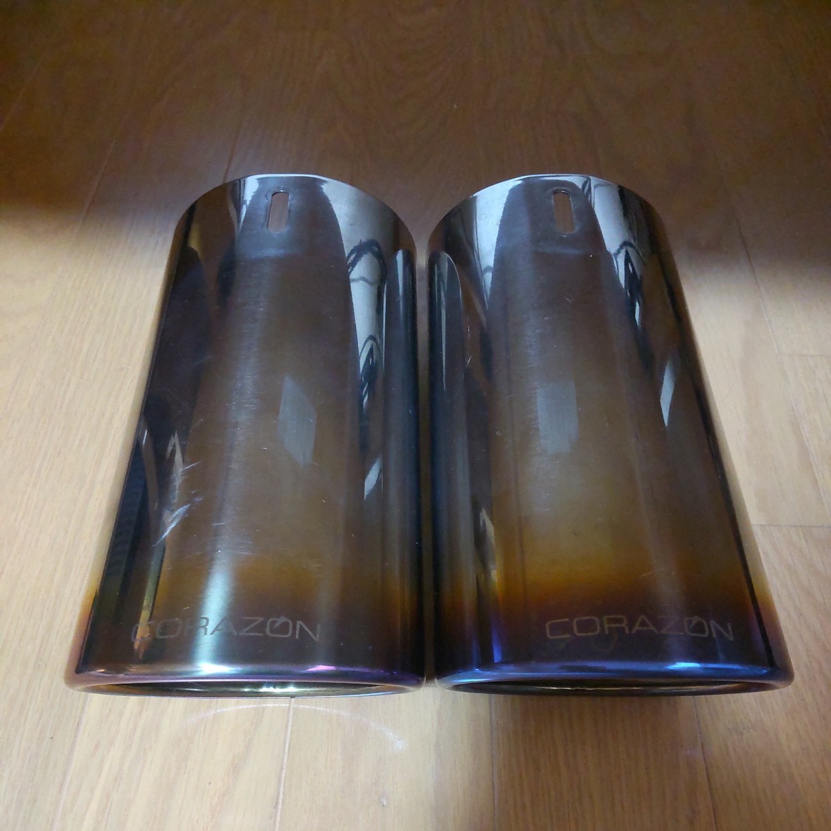 レヴォーグMV用 コラゾン マフラーカッター エキゾーストフィニッシャー_2