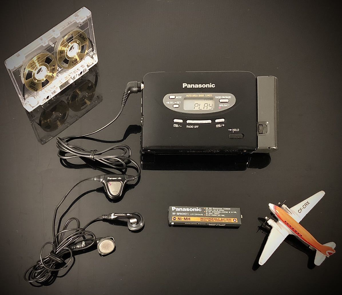 カセットウォークマンPanasonic RQ-SX1V「整備済み、完動美超品」