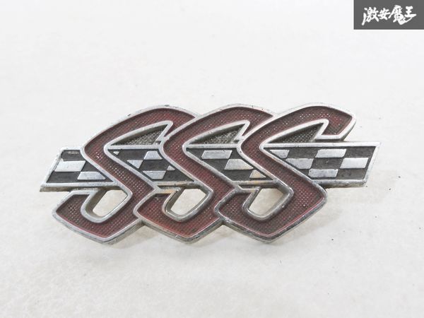 日産 純正 P410 P411 ブルーバード SSS エンブレム ノーマル 旧車 当時 