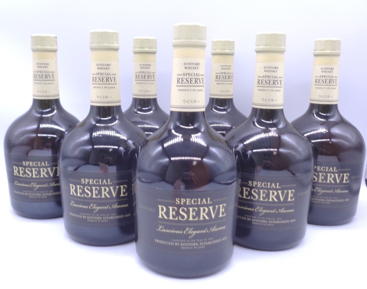 同梱不可】7本セット SUNTORY サントリー リザーブ 700ml 国産