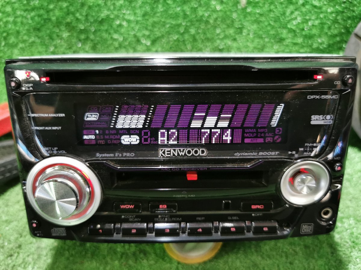 MD/CD/ラジオ プレイヤーケンウッドDPX-55MD KENWOOD ケンウッド DPX 