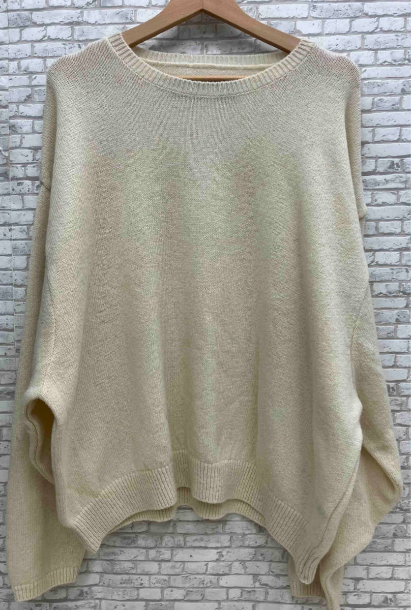 kapital キャピタル 長袖ニット セーター ホワイト サイズL