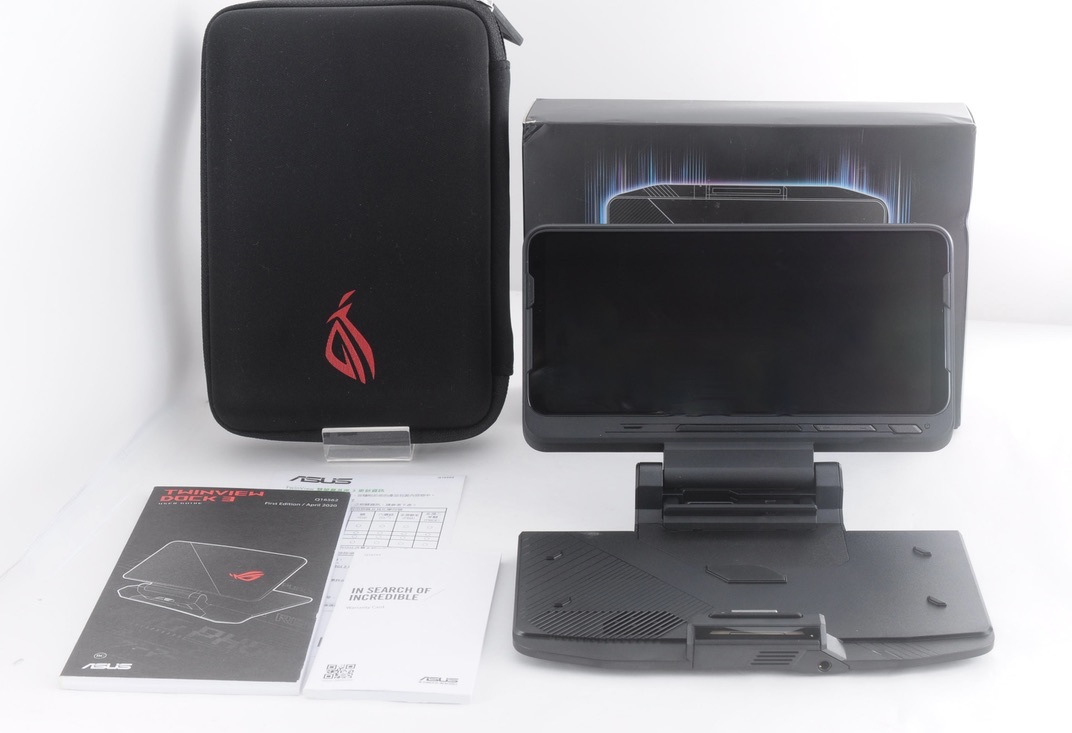 ROG Phone 3用 ツインビュー ドック 3 美品 販売終了品 Amazon | ASUSTek TwinView Dock 3 ブラック【日本正規代理店