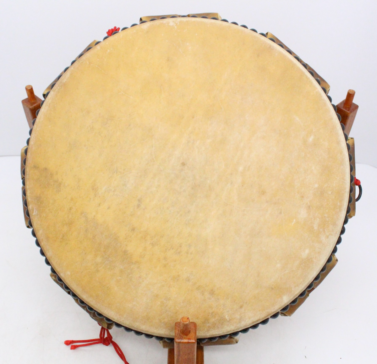 ト足】宮本卯之助 平太鼓 【専用台座 撥 収納ケース付き】(皮直径 39㎝)