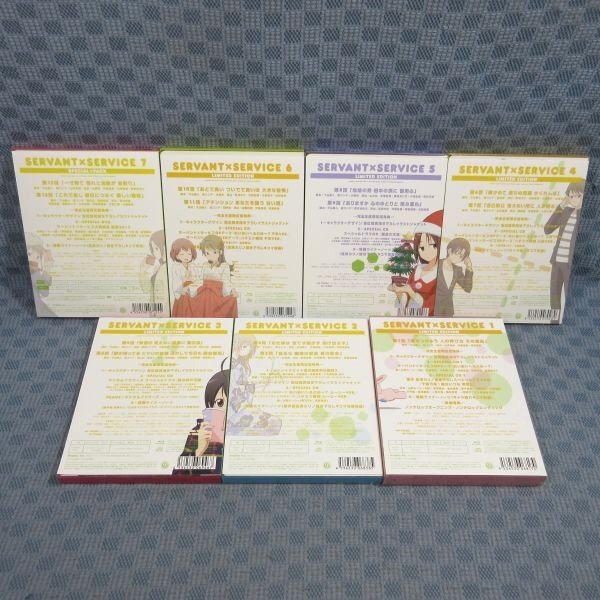 DVD Blu-ray サーバント×サービス 全7巻〈完全生産限定版〉