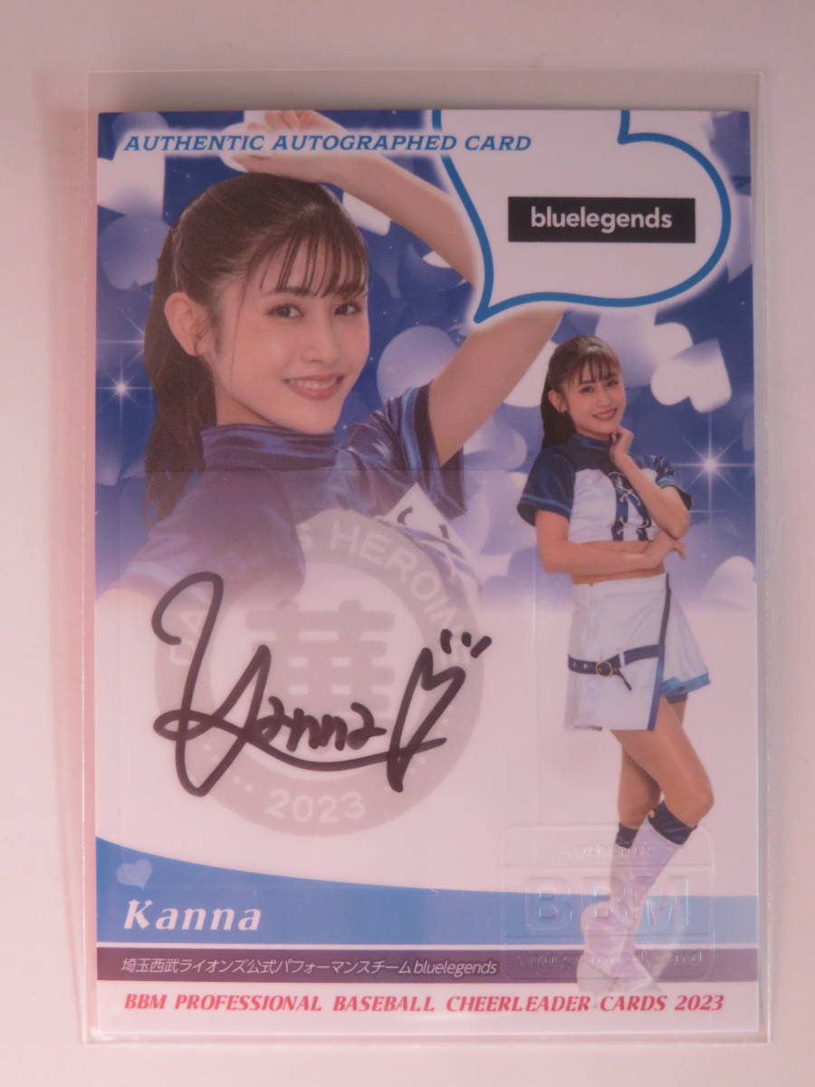 2023 BBM チアリーダー 華 直筆サイン KANNNA 83/90 西武ライオンズ