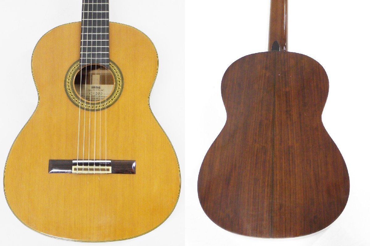 ○ ヤマハ YAMAHA クラシックギター C-200 弦楽器