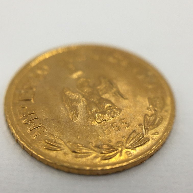 K21.6 メキシコ 金貨 1ペソ 総重量0.4g【BHAW8017】(北アメリカ)｜売買
