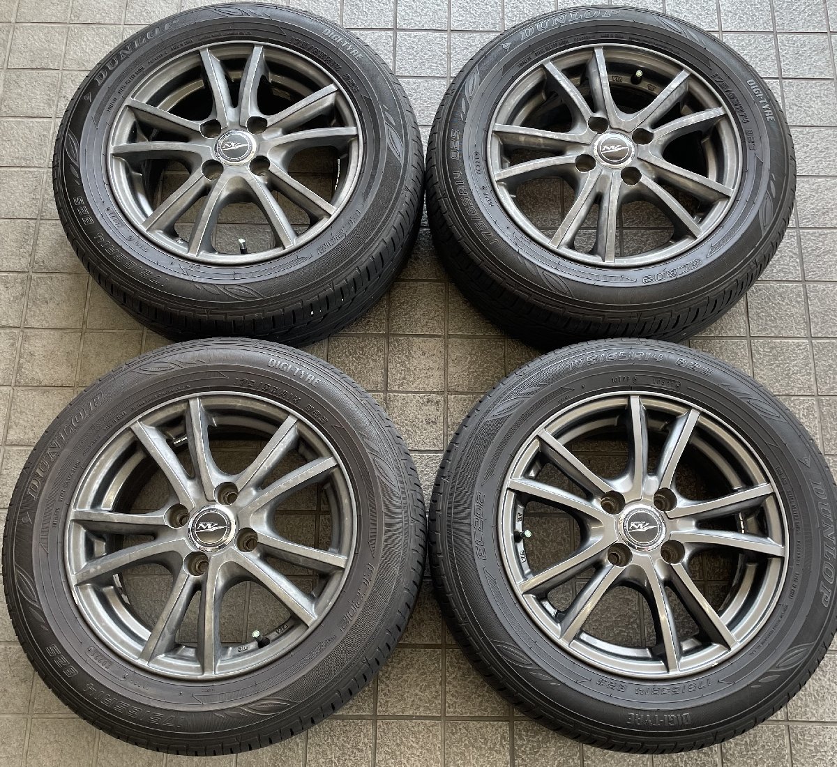 14インチ 5H114.3 5J+48 5穴 4本 エクストリームJ ラギッド