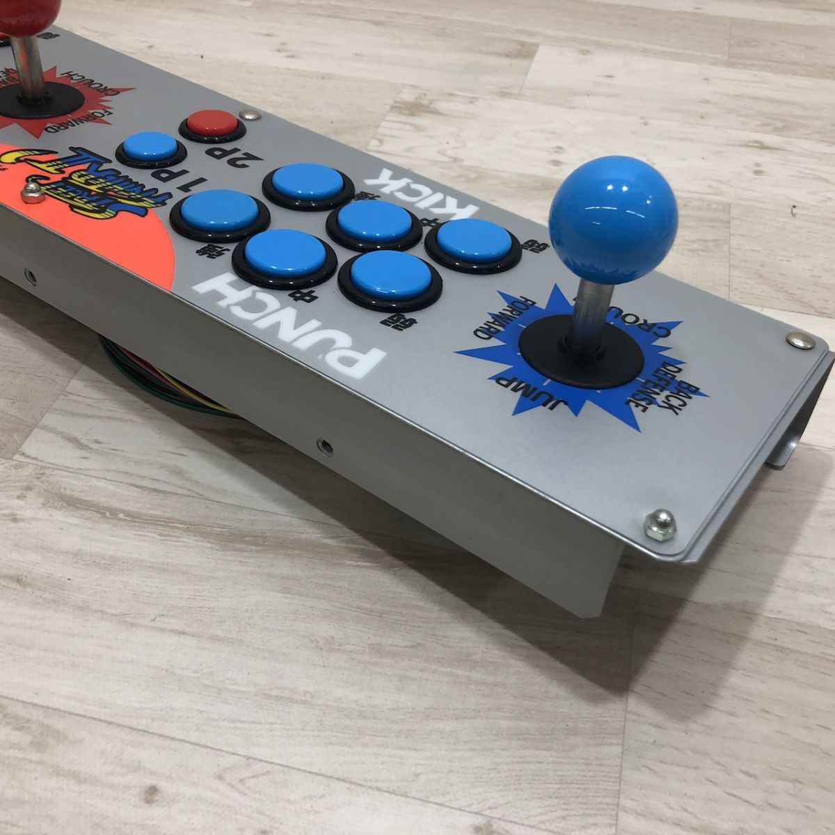 現状品 CAPCOM ストリートファイター2 ダッシュ コントロールパネル[Q6685]