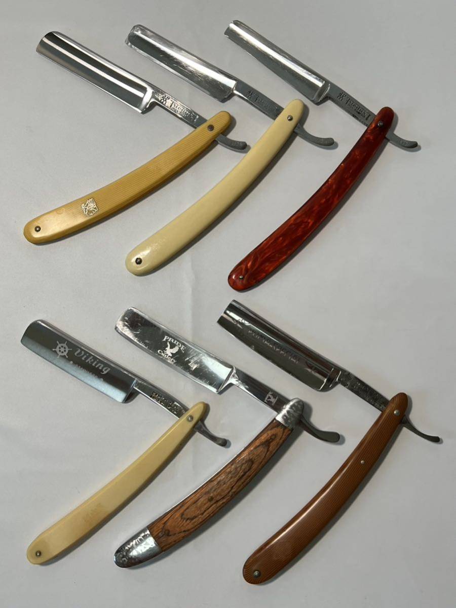 田中SOLINGEN HENCKELS 大刃 17 1/2 西洋剃刀 SOLINGEN HENCKELS 大刃 17 1/2 西洋剃刀 2本まとめ 新 発売