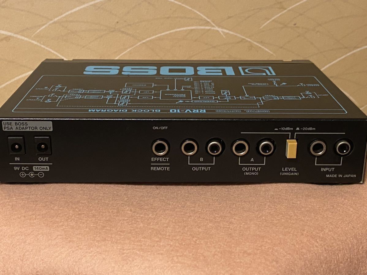 BOSS RRV-10 Digital Reverb 稼働品(リバーブ)｜売買されたオークション情報、yahooの商品情報をアーカイブ公開 ...