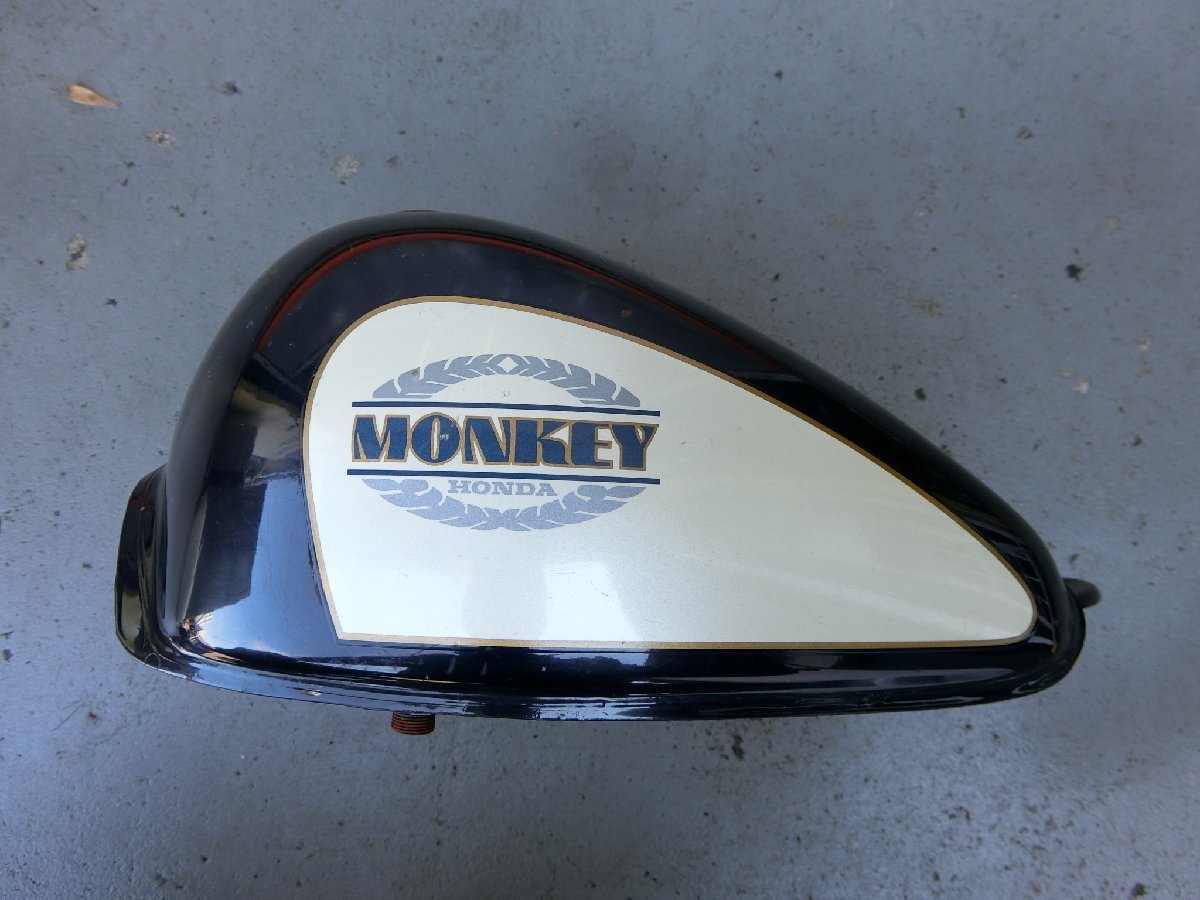 中古 純正部品 ホンダ HONDA モンキー monkey ガソリン タンク フューエルタンク 紺色 Z50J AB27 管理No.38585