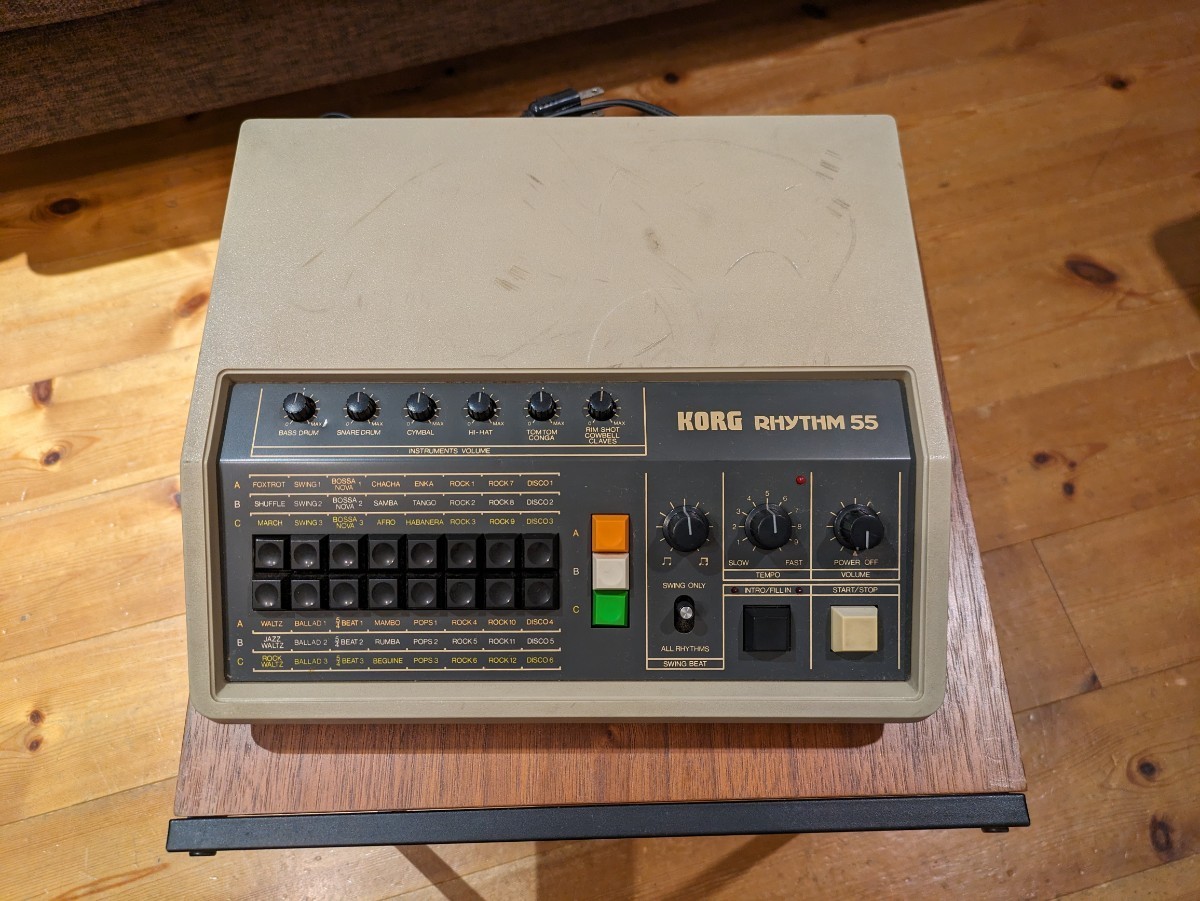 KORG リズムマシン Rhythm アナログ リズムボックス ビンテージ