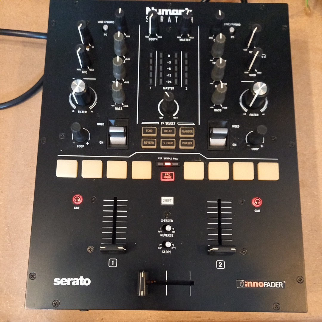 通電OK DJミキサー NUMARK Scratch ヌマーク スクラッチ おまけ付き AC 