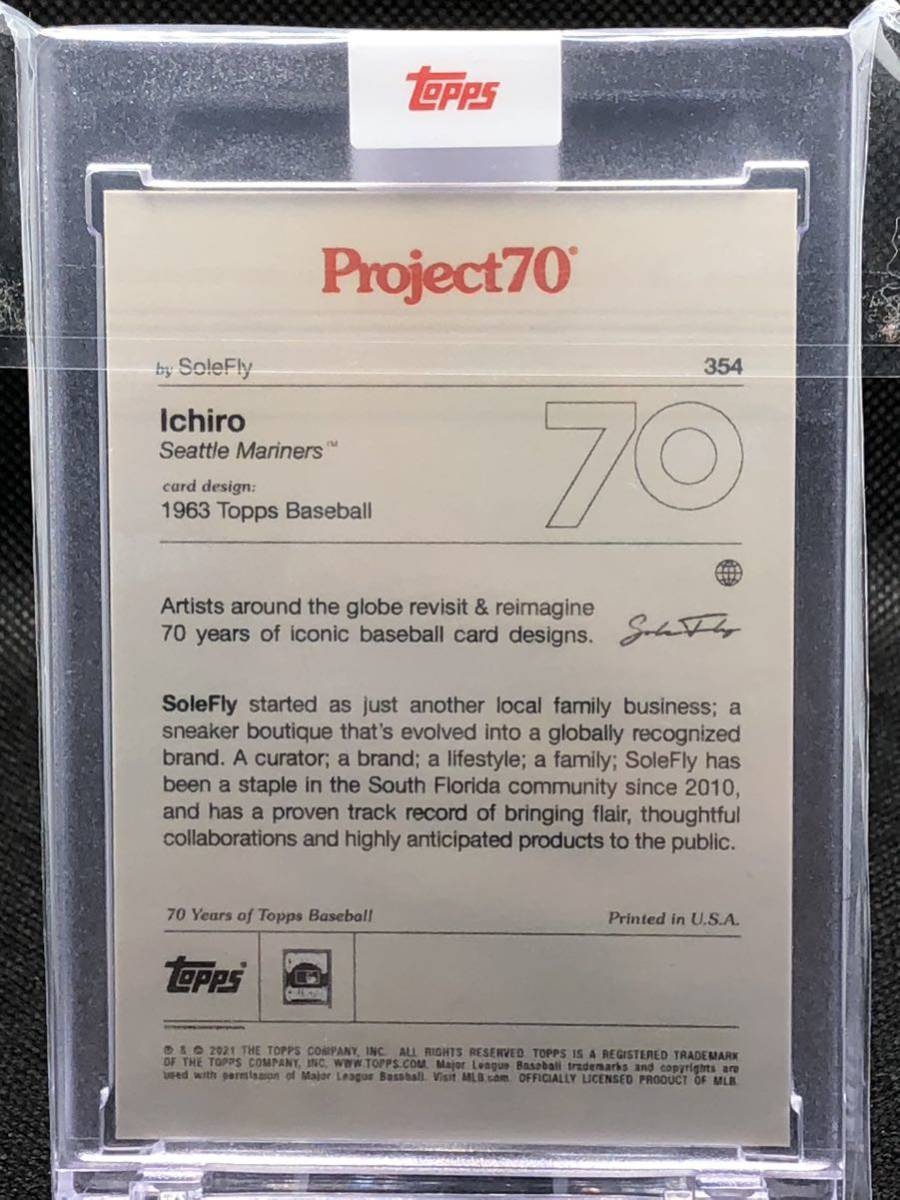 イチロー] 2021 topps project70 Ichiro シアトル マリナーズ