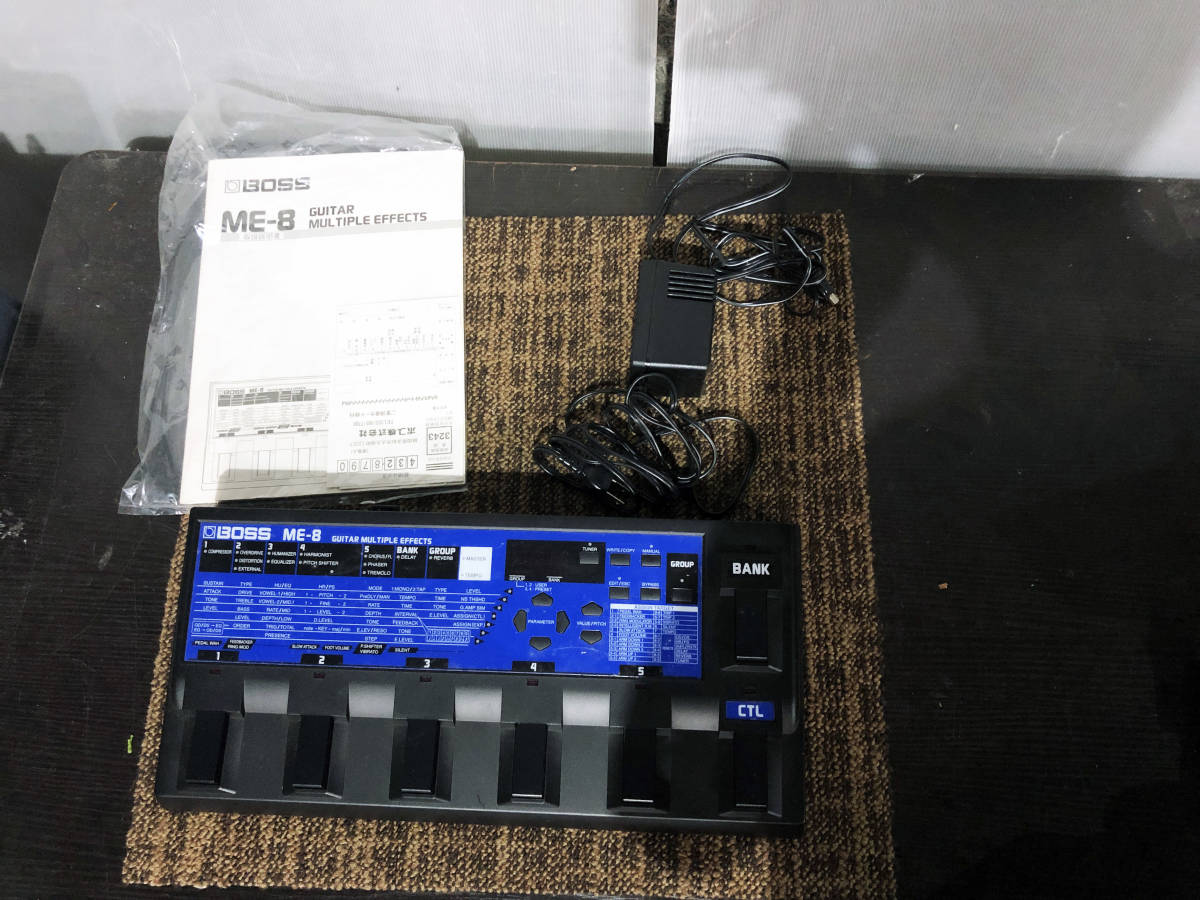 ☆ 中古☆BOSS/ボス マルチエフェクター 音楽・楽器機材 取扱説明書