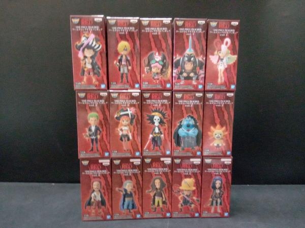 「ONE PIECE FILM RED」ワールドコレクタブルフィギュア vol.1・vol.2・vol.3 全15種セット