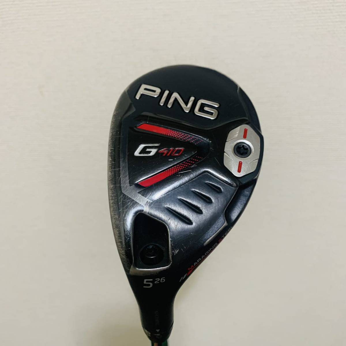 Y5578 PING G410 ピン レフティ ユーティリティ5 左利き フレックスS