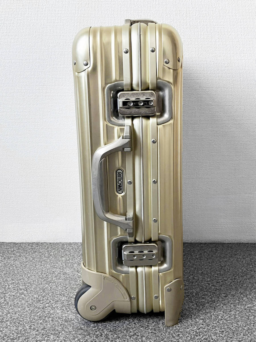 RIMOWA TOPAS GOLD リモワ トパーズ ゴールド 32L 2輪 スーツケース