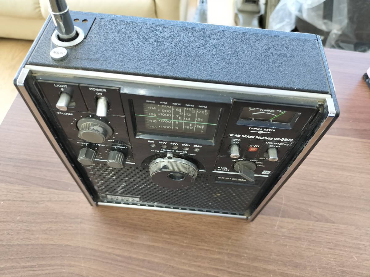 オーディオ機器 【ジャンク】SONY スカイセンサー ICF-5800 他
