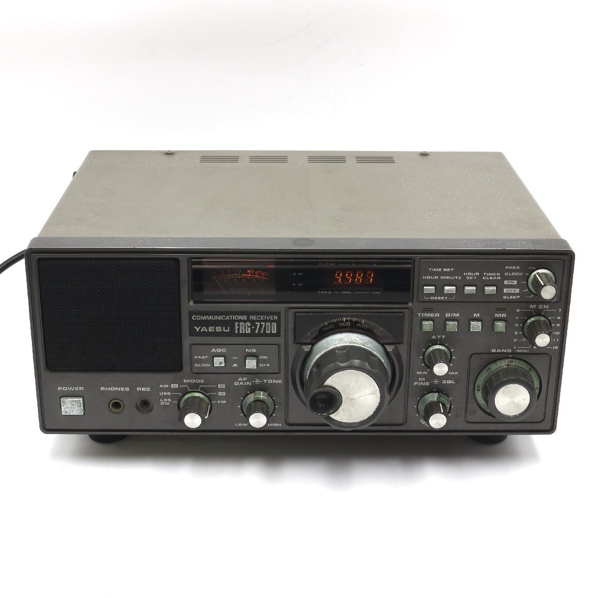 得価，高品質 FRG-7700 YAESU 受信機 150kHz 29.999MHz ジャンク品(受信機)｜売買されたオークション情報、yahooの商品情報をアーカイブ公開 - オークファン 受信機