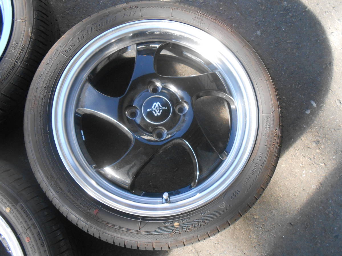 Weds 5J　グッドイヤー　165/55R15　エブリィ　スクラム　中古美品 Weds 5Jグッドイヤー165/55R15エブリィスクラム中古美品｜Apala.bt