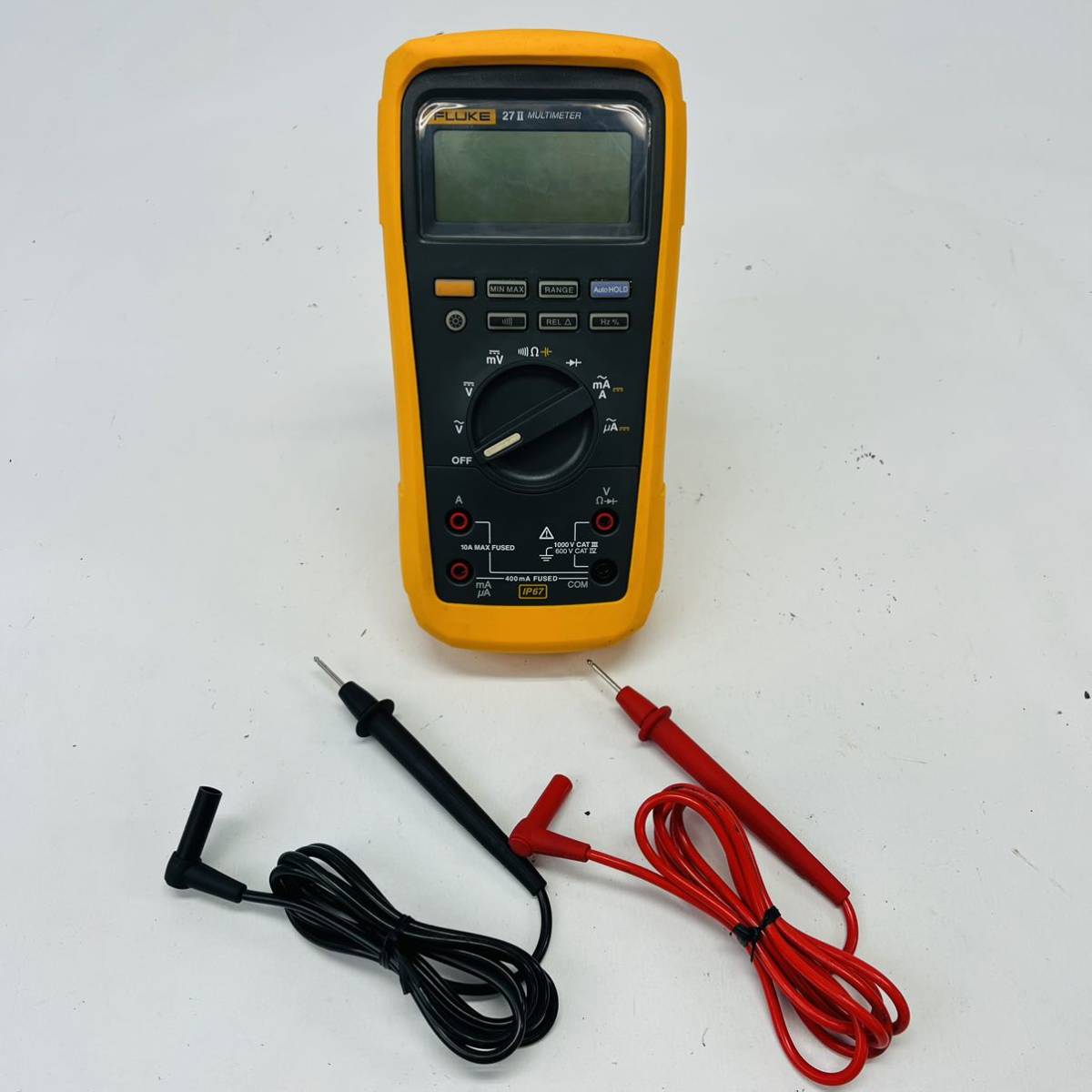 ☆希少・1円〜☆ FLUKE フルーク 工業用 マルチメーター 27II ☆希少・1円〜☆ FLUKE フルーク 工業用 マルチメーター 27II