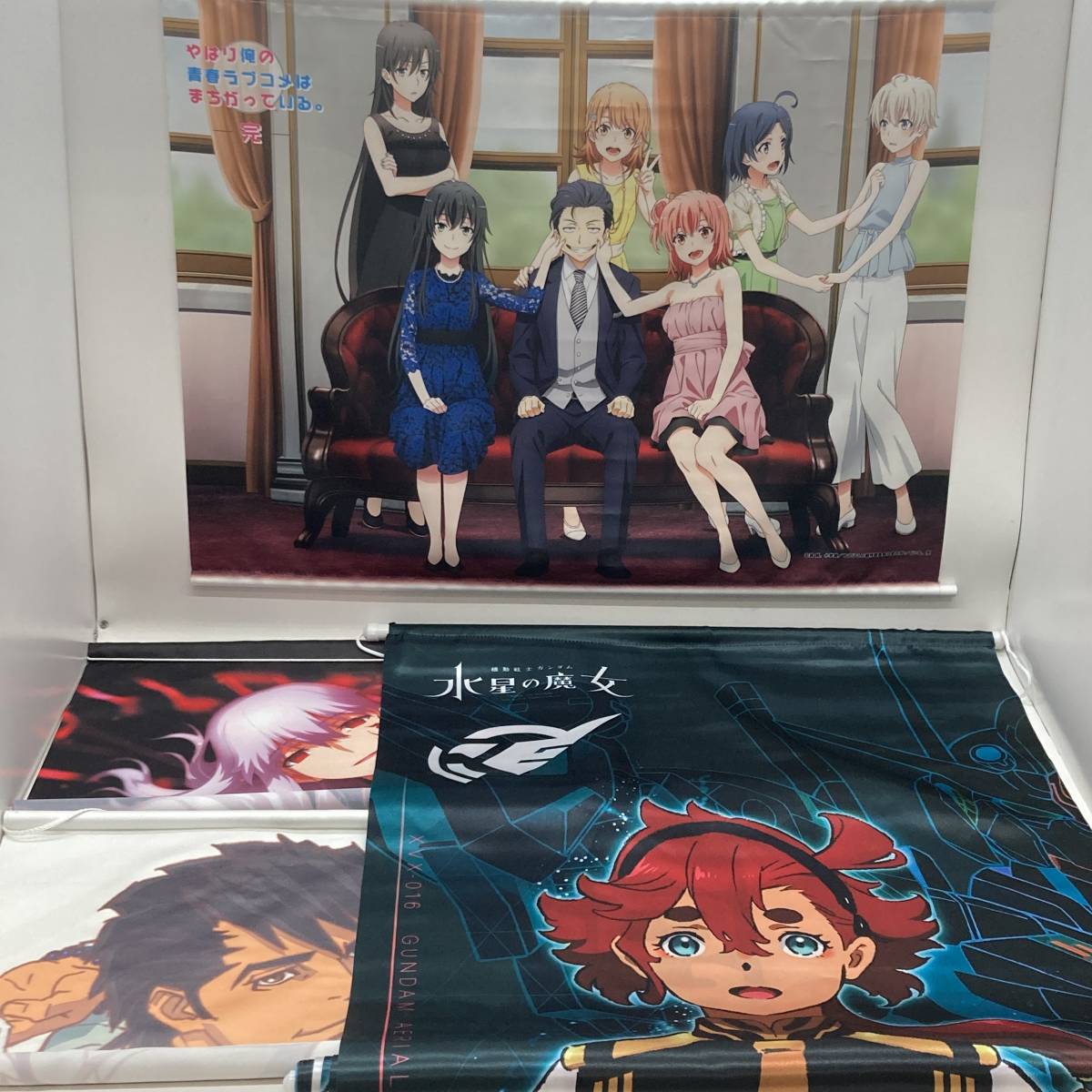 1円～】タペストリー 4点セット 機動戦士ガンダム 水星の魔女 スレッタ  