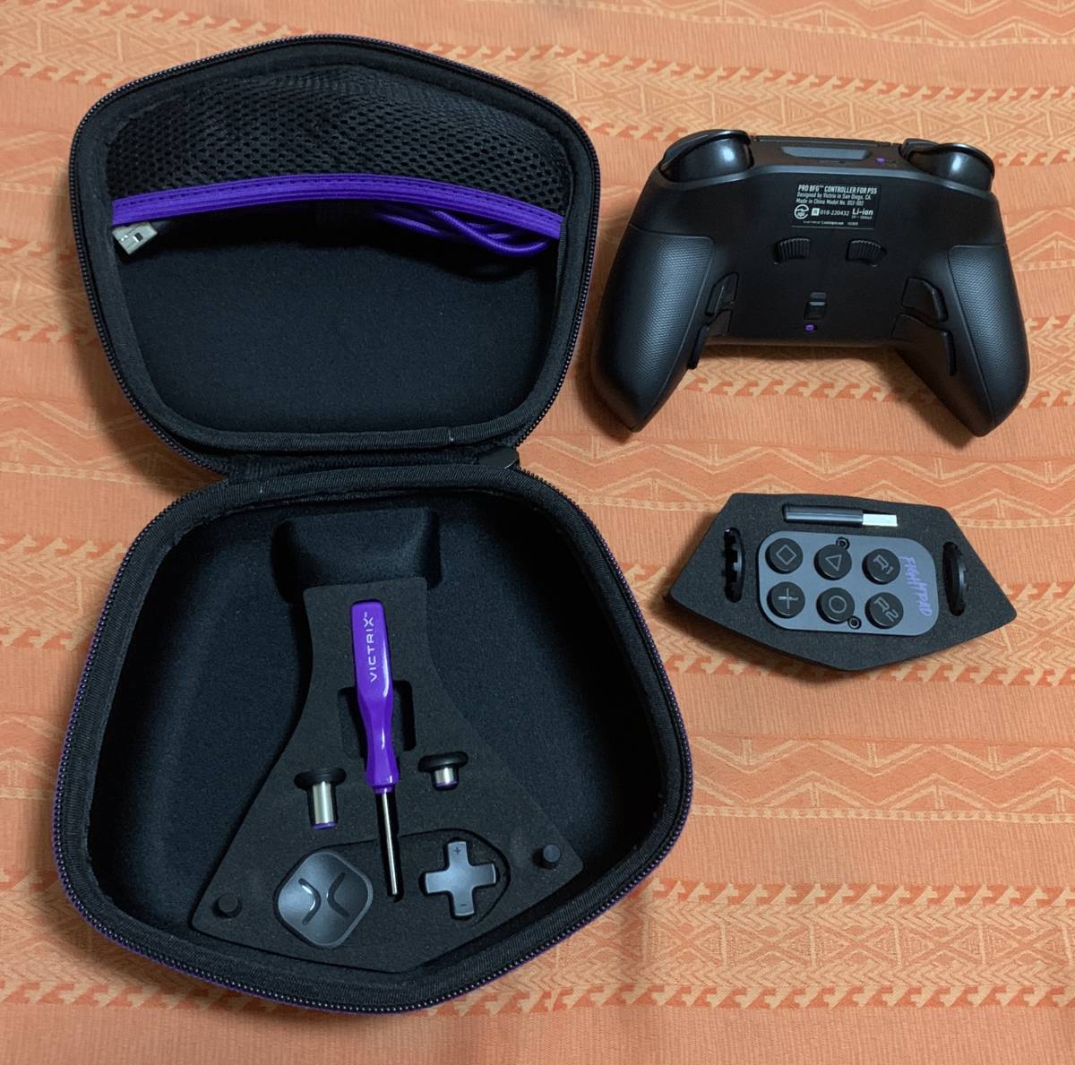 Victrix Pro 薄暗い BFG PS5 プロコントローラー ジャンク品