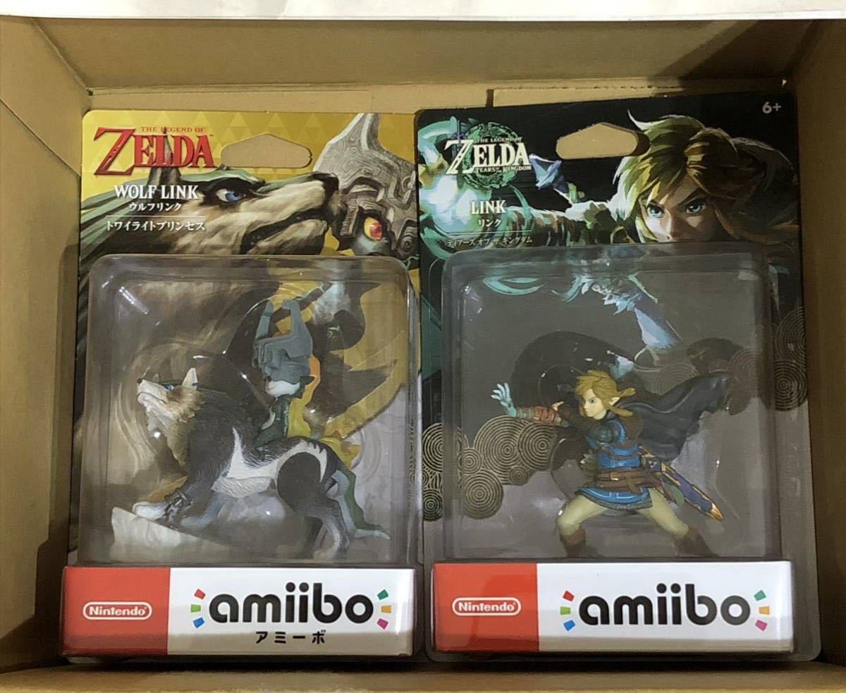 amiibo ウルフリンク ゼルダの伝説 ティアーズ オブ ザ キングダム