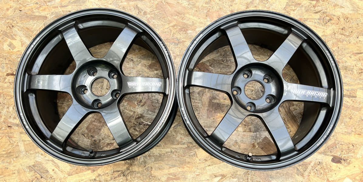 希少！】RAYS レイズ TE37 SAGA S-plus 18インチ 8.5J + 35 PCD114.3 5 