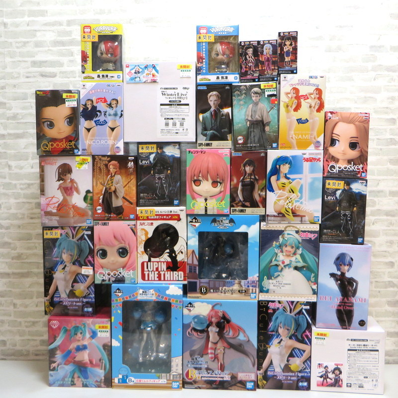 数量限定，大人気 フィギュア 30体 まとめ 初音ミク アーニャ ヨル うる星やつら ナミ ニコロビン 進撃の巨人 転スラ ルパン三世 綾波レイ W8452(その他)｜売買されたオークション情報、yahooの商品情報をアーカ その他